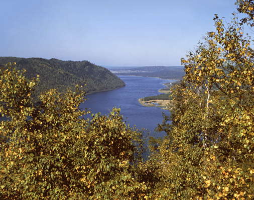 Река Ангара.